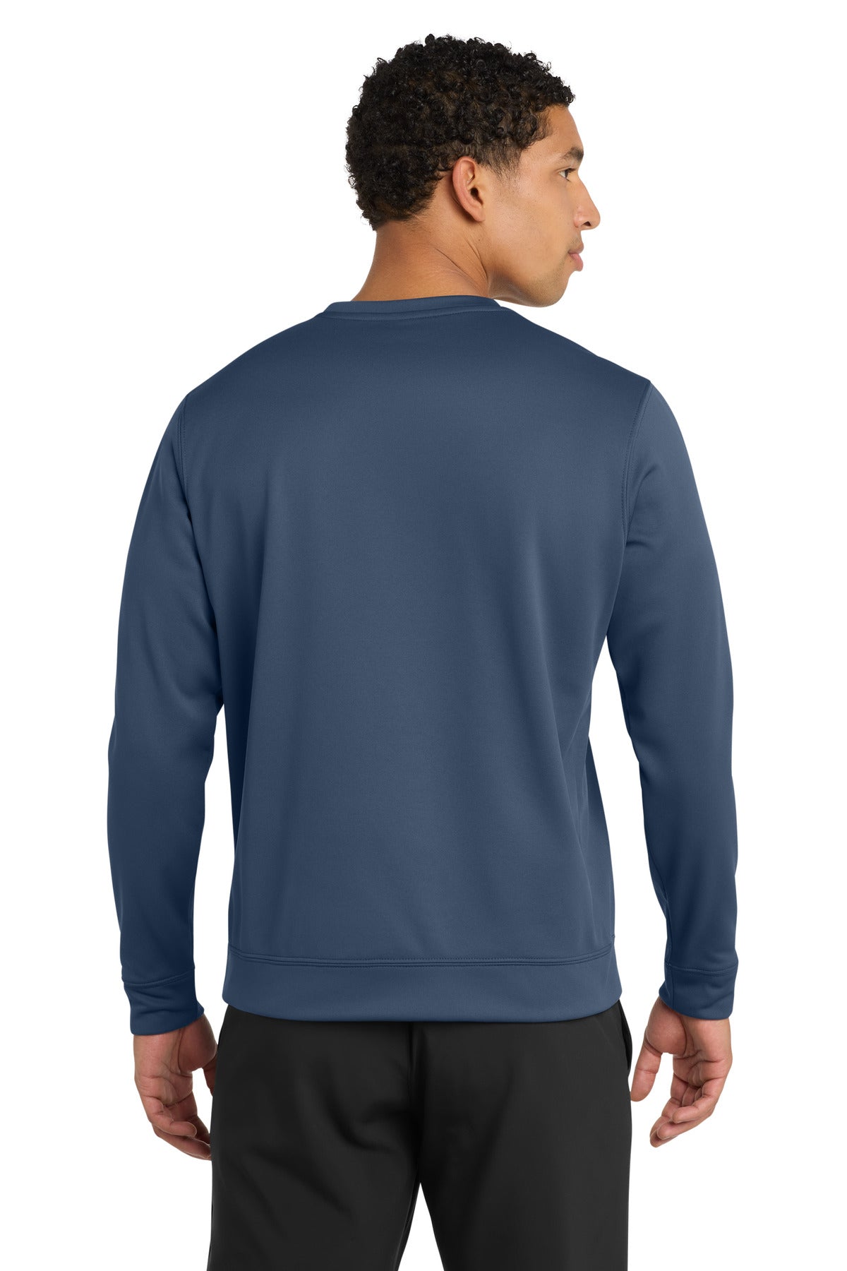 Port & Co Performance Fleece Crewneck Sweatshirt - Deep Navy