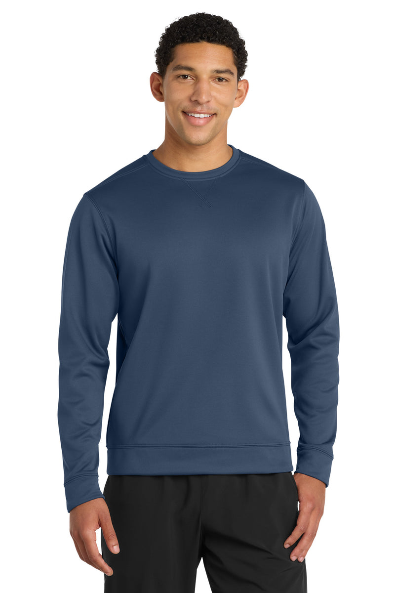 Port & Co Performance Fleece Crewneck Sweatshirt - Deep Navy