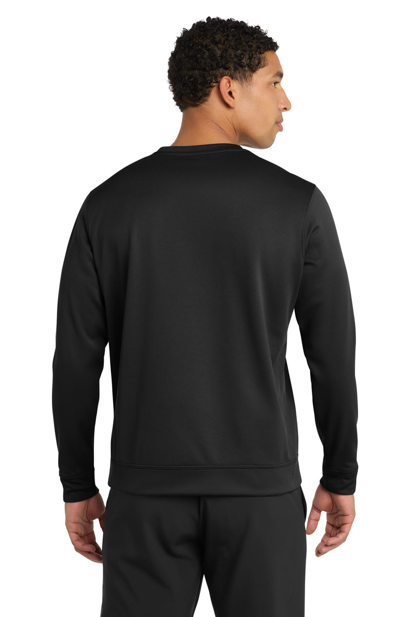 Port & Co Performance Fleece Crewneck Sweatshirt - Jet Black