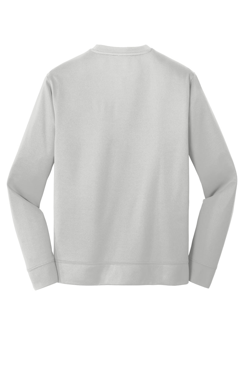 Port & Co Performance Fleece Crewneck Sweatshirt - Silver