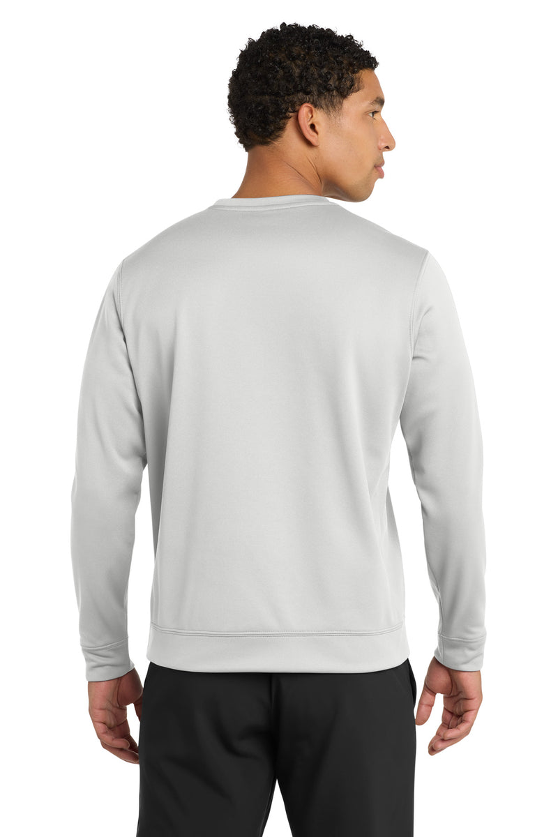 Port & Co Performance Fleece Crewneck Sweatshirt - Silver