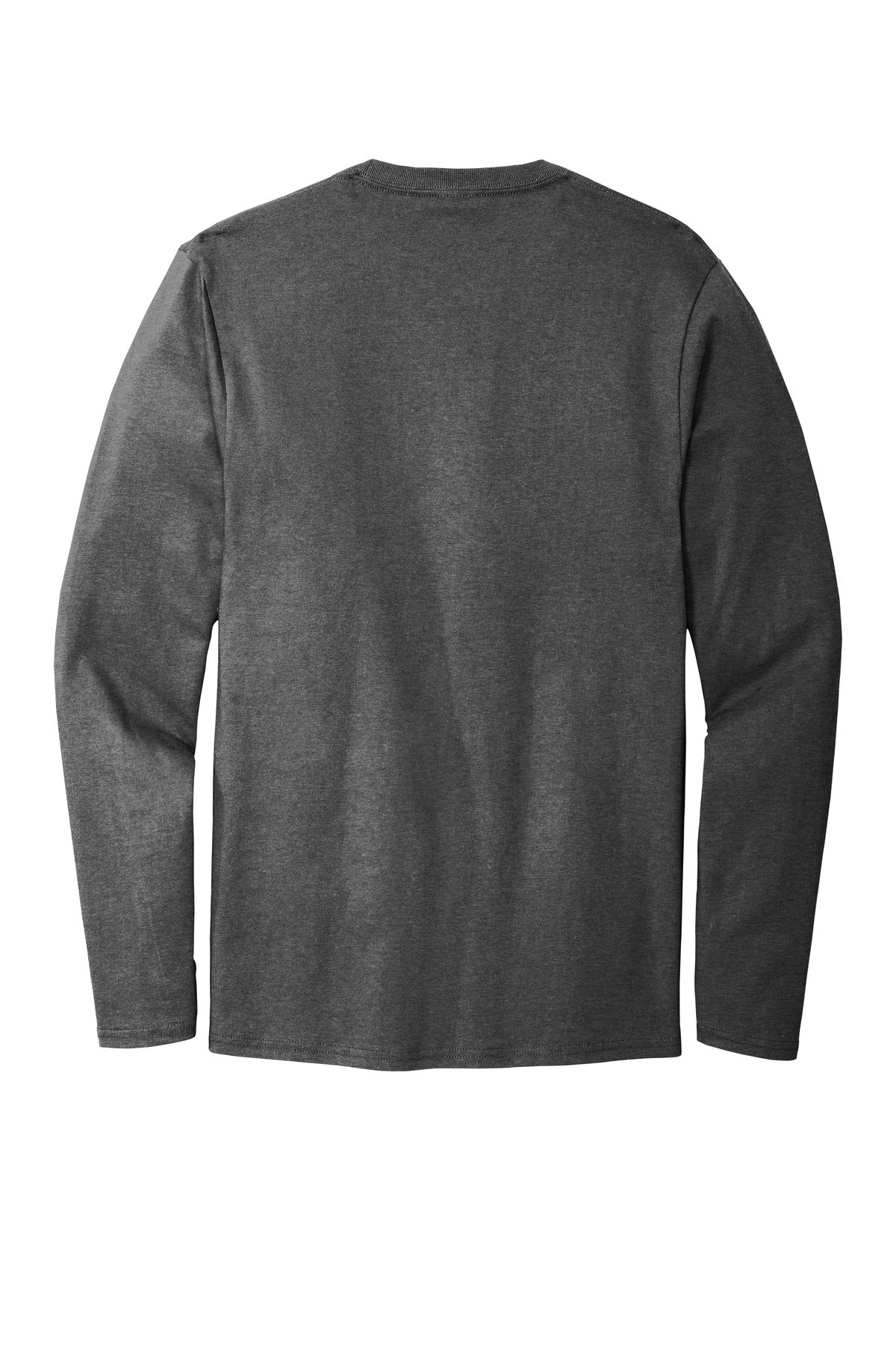 Port & Co Long Sleeve Bouncer Tee - Dark Heather Grey