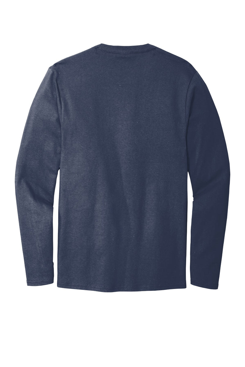 Port & Co Long Sleeve Bouncer Tee - Navy Blue