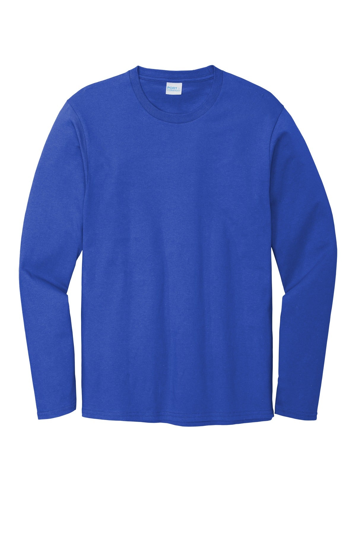 Port & Co Long Sleeve Bouncer Tee - True Royal