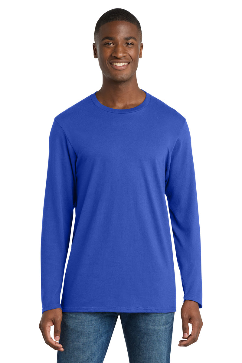 Port & Co Long Sleeve Bouncer Tee - True Royal