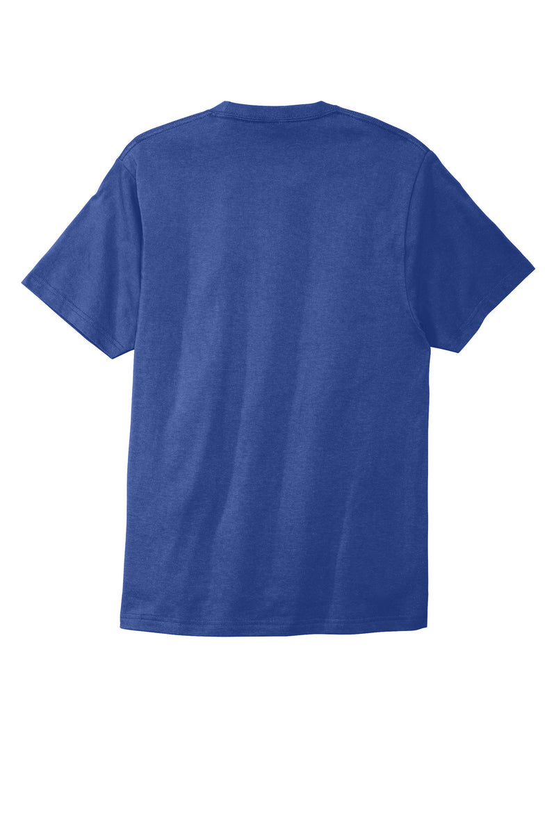 Port & Co Bouncer Tee - Blue Iris