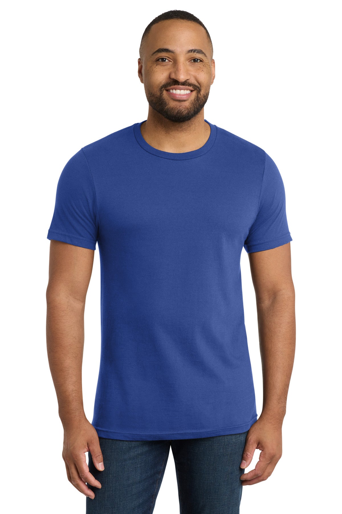 Port & Co Bouncer Tee - Blue Iris