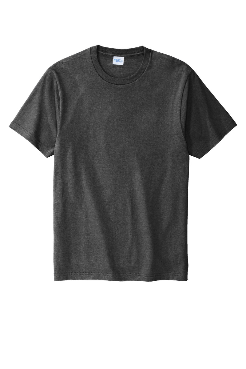 Port & Co Bouncer Tee - Dark Heather Grey