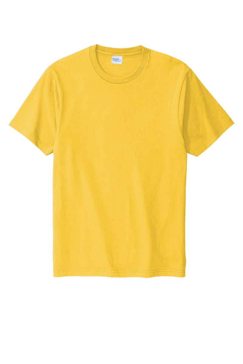 Port & Co Bouncer Tee - Lemon Yellow