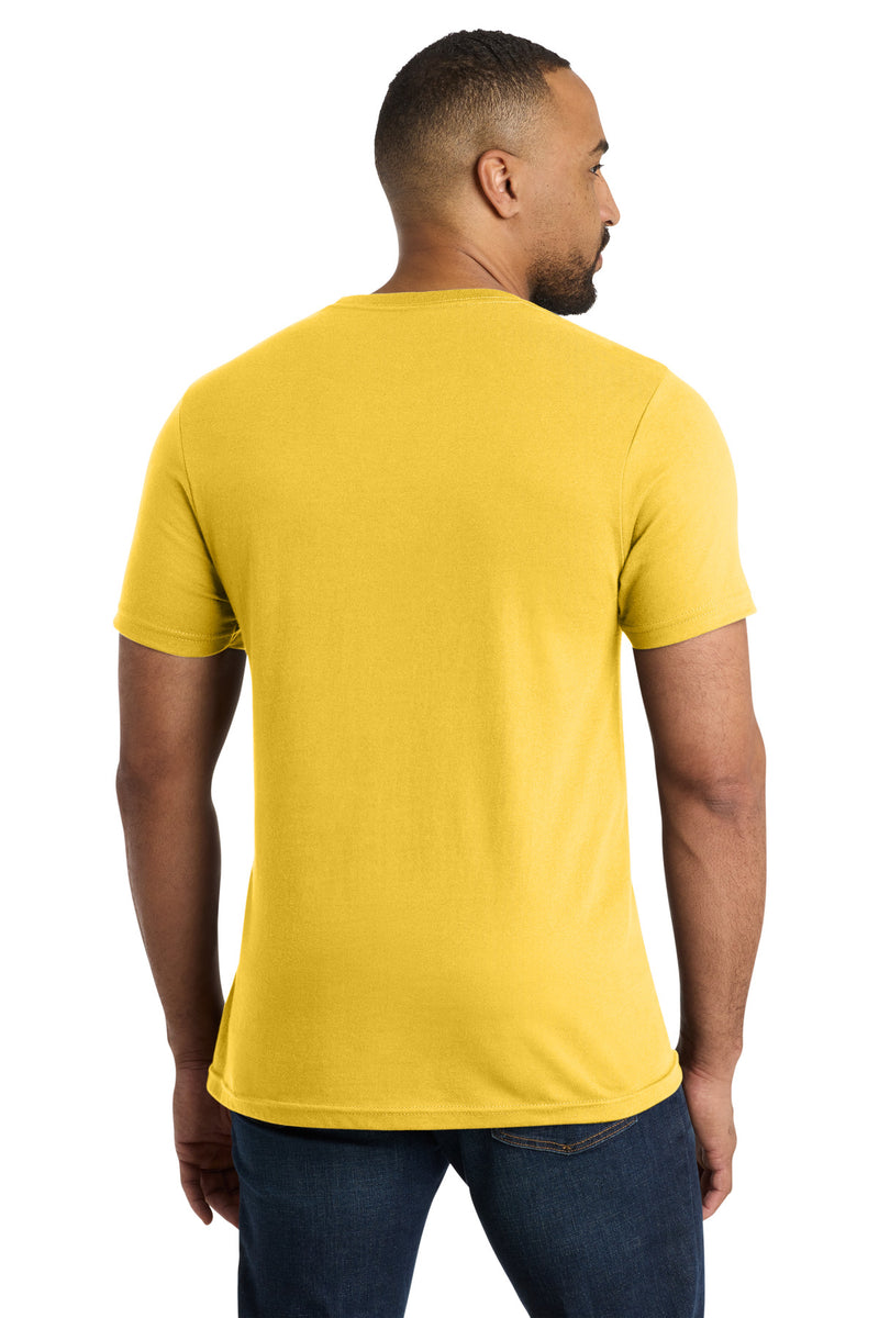 Port & Co Bouncer Tee - Lemon Yellow