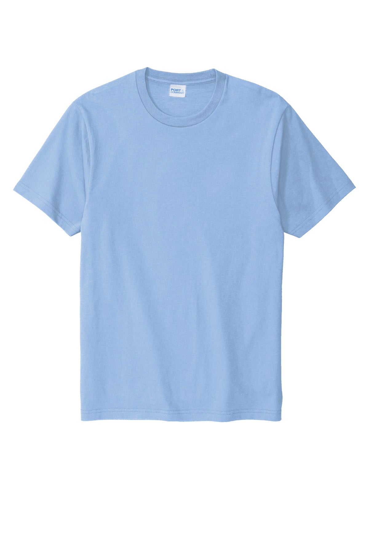 Port & Co Bouncer Tee - Light Blue