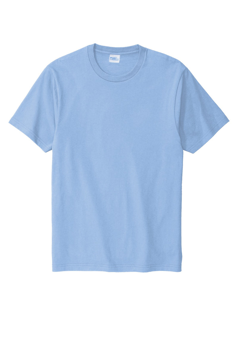 Port & Co Bouncer Tee - Light Blue