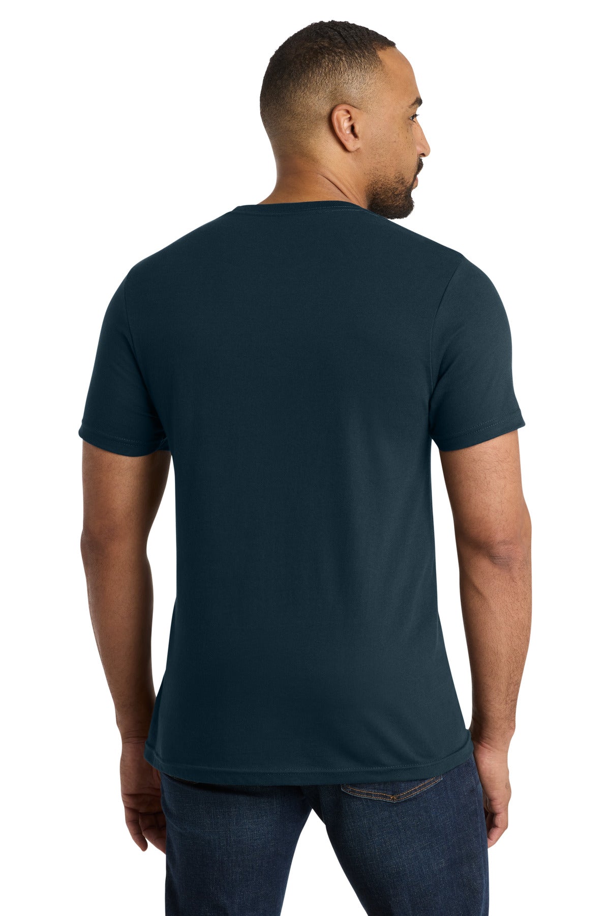 Port & Co Bouncer Tee - Navy Blue