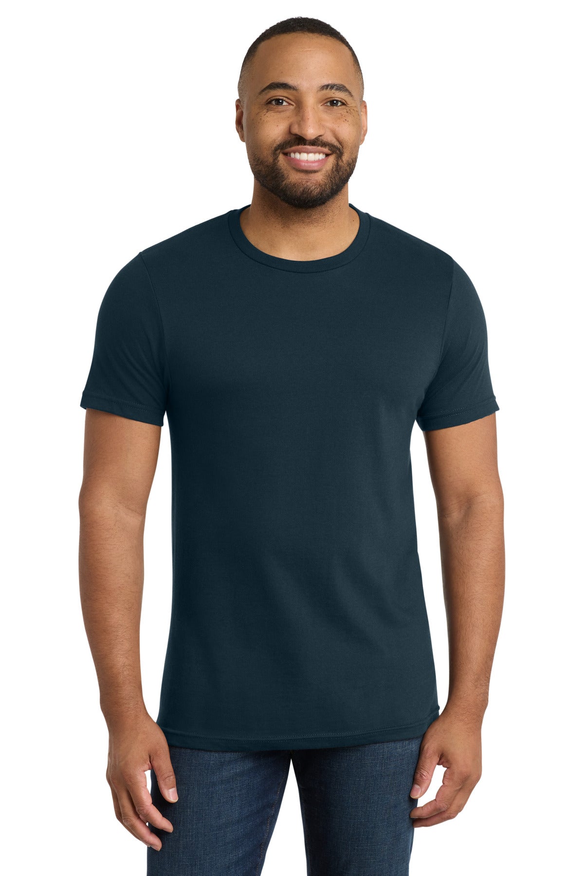 Port & Co Bouncer Tee - Navy Blue