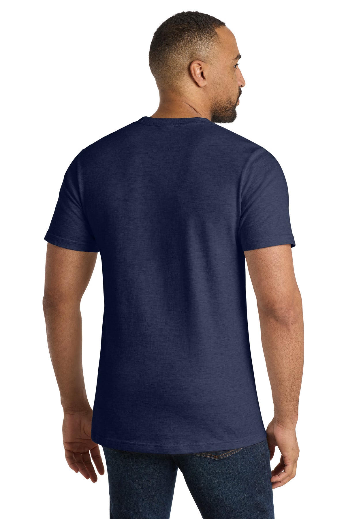 Port & Co Bouncer Tee - Team Navy Heather
