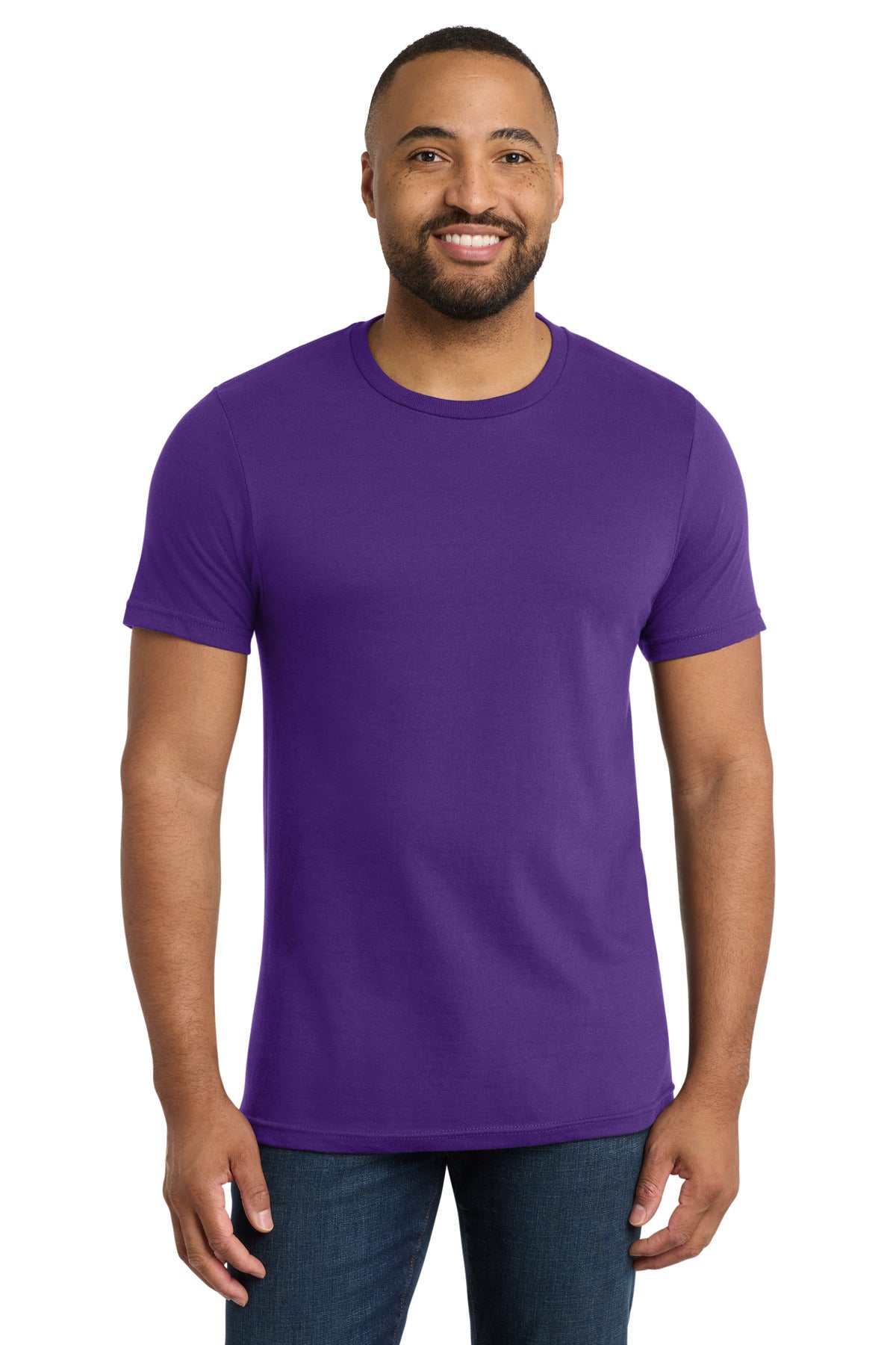 Port & Co Bouncer Tee - Team Purple