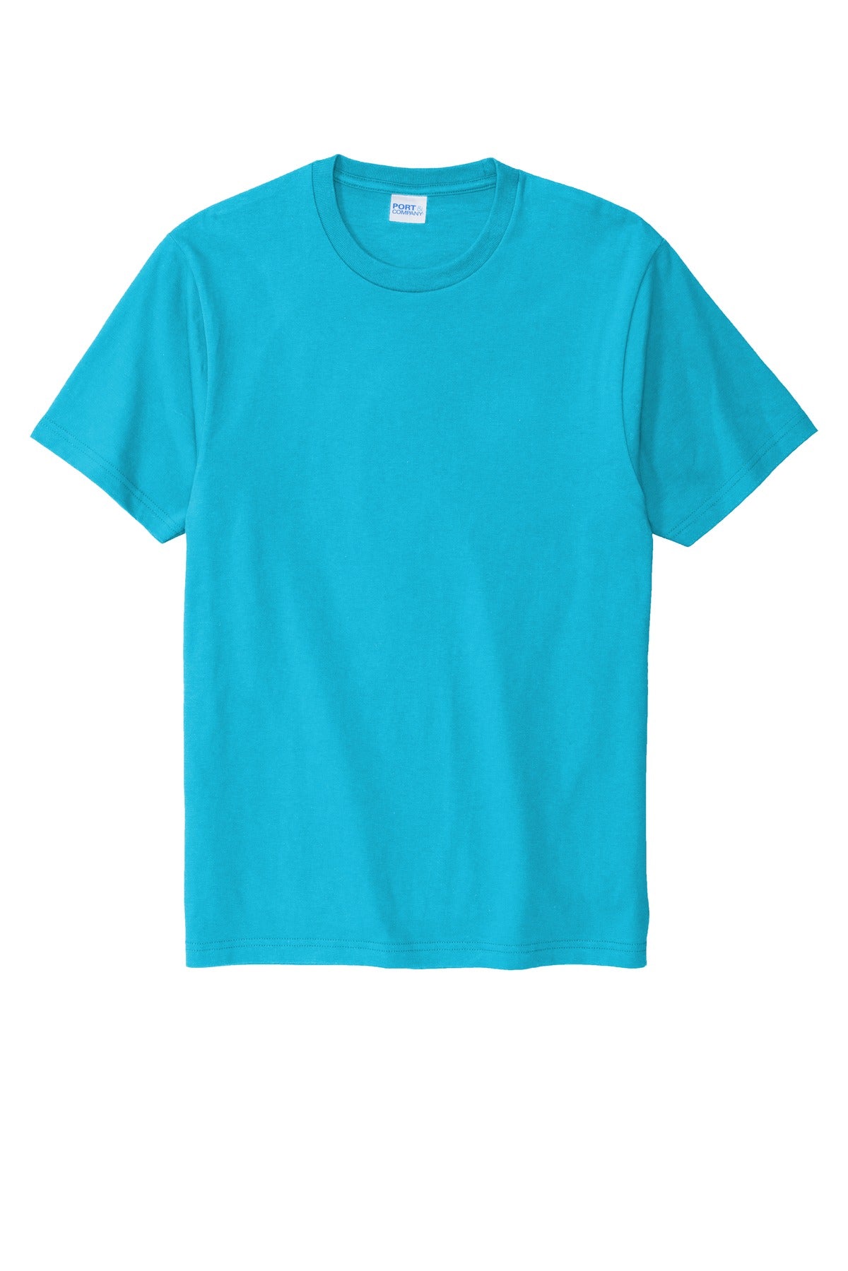 Port & Co Bouncer Tee - Tidal Wave