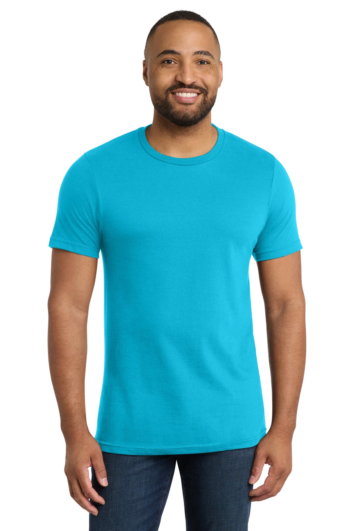 Port & Co Bouncer Tee - Tidal Wave