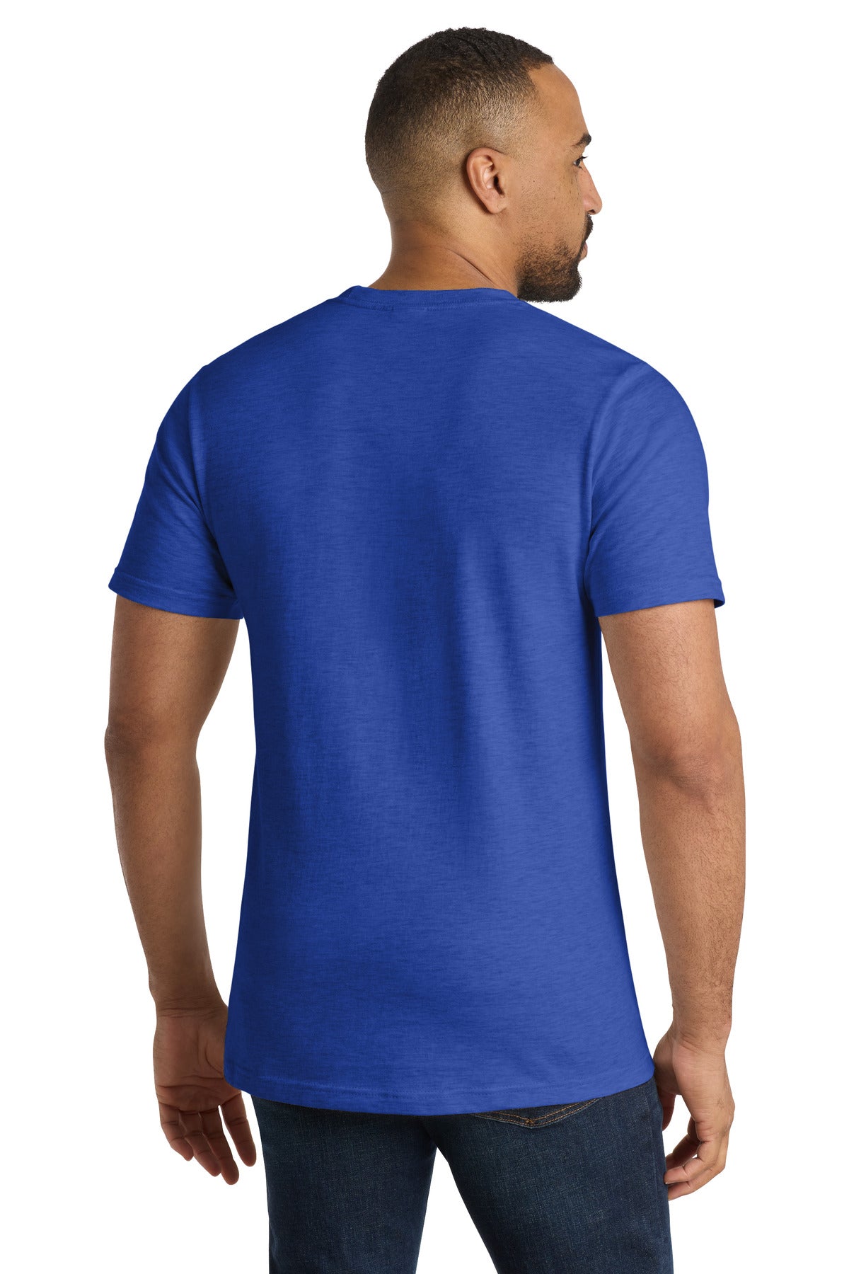 Port & Co Bouncer Tee - True Royal Heather