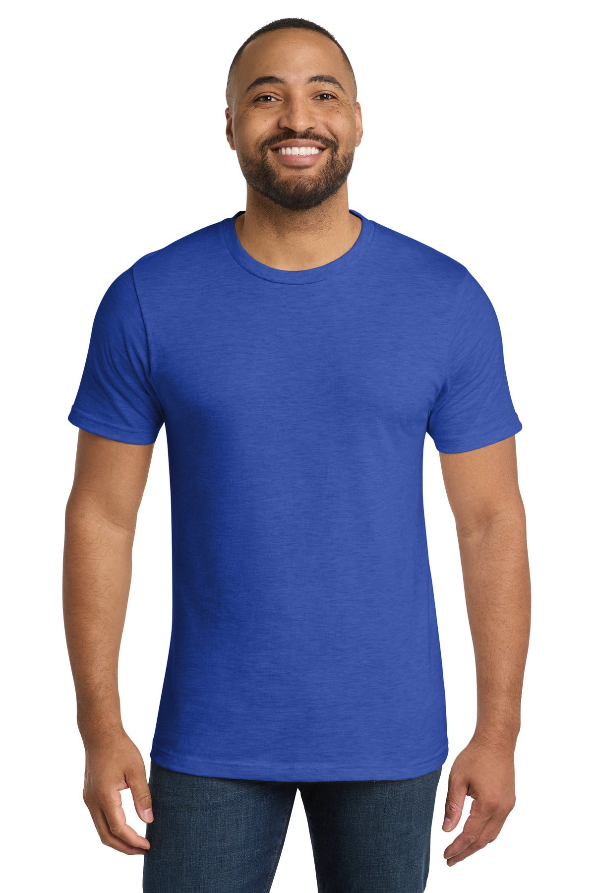Port & Co Bouncer Tee - True Royal Heather
