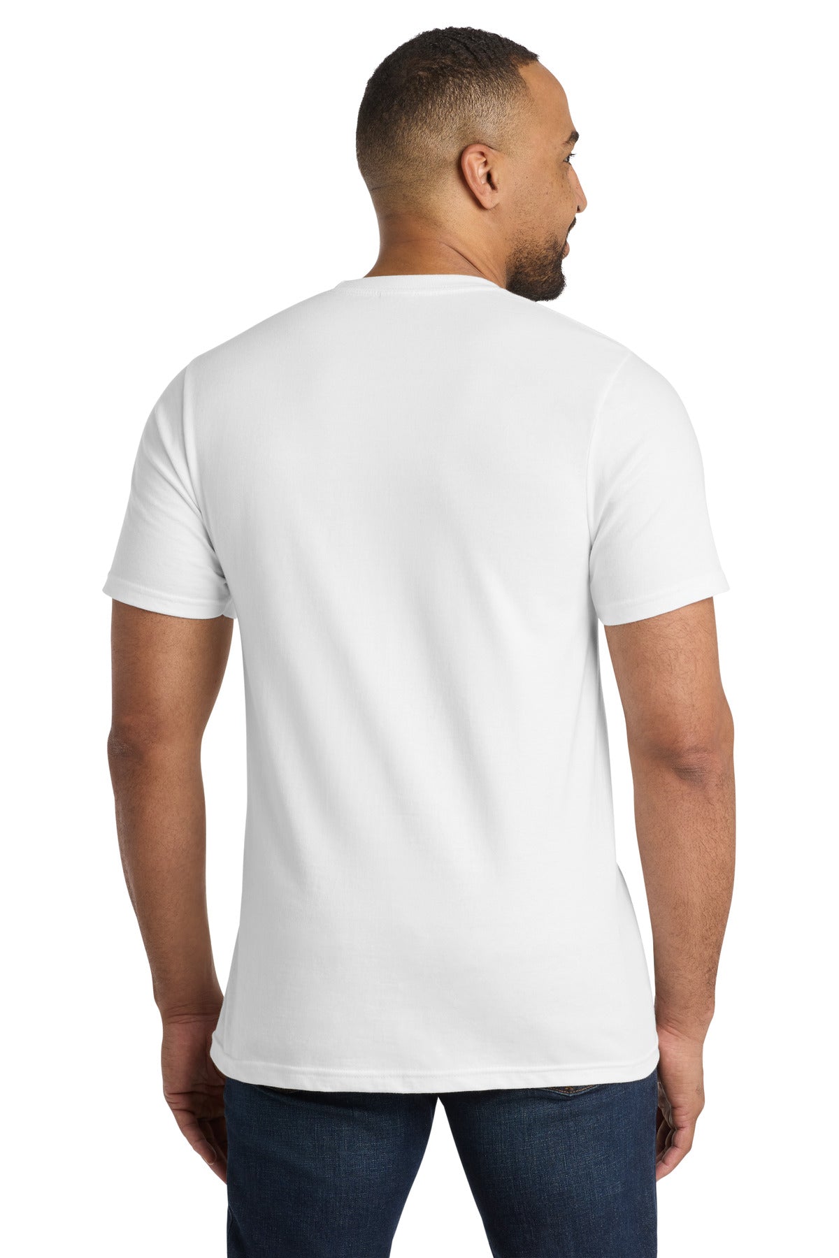 Port & Co Bouncer Tee - White