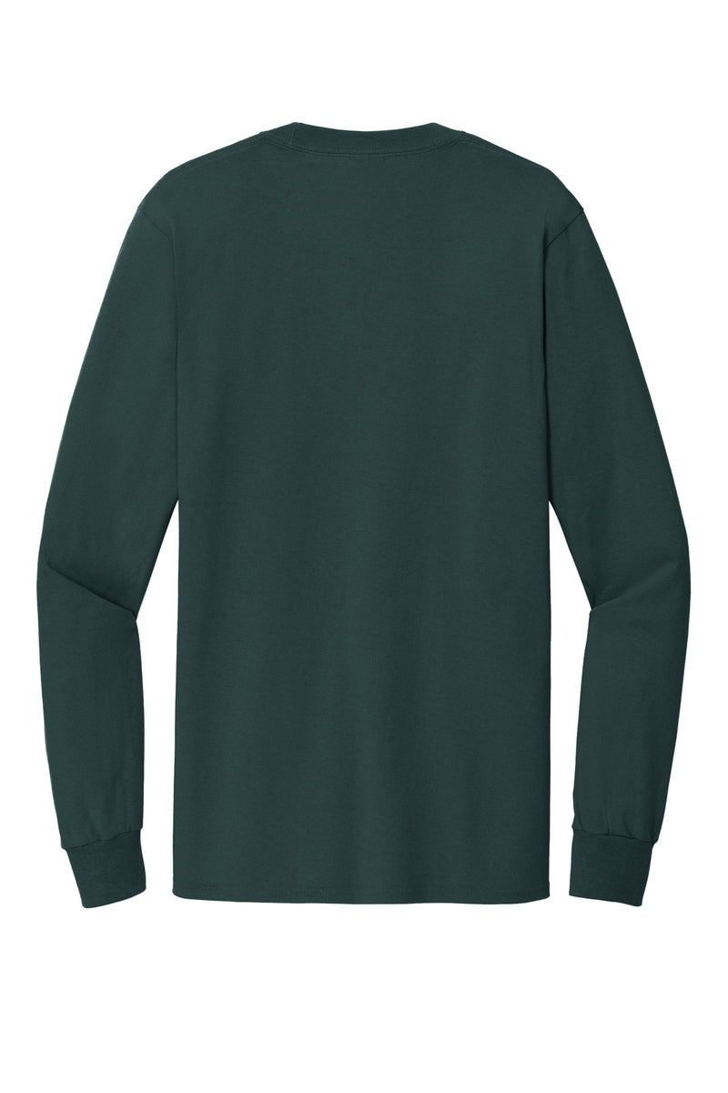 Port & Co Tall Long Sleeve Essential Tee - Dark Green