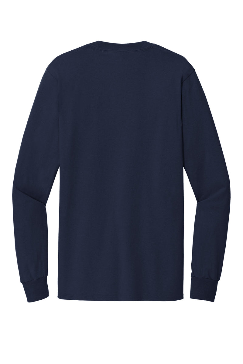 Port & Co Tall Long Sleeve Essential Tee - Deep Navy