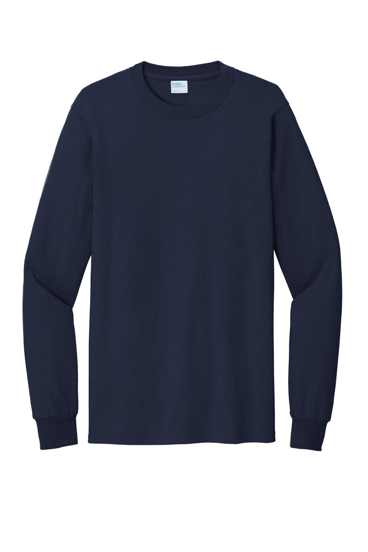 Port & Co Tall Long Sleeve Essential Tee - Deep Navy