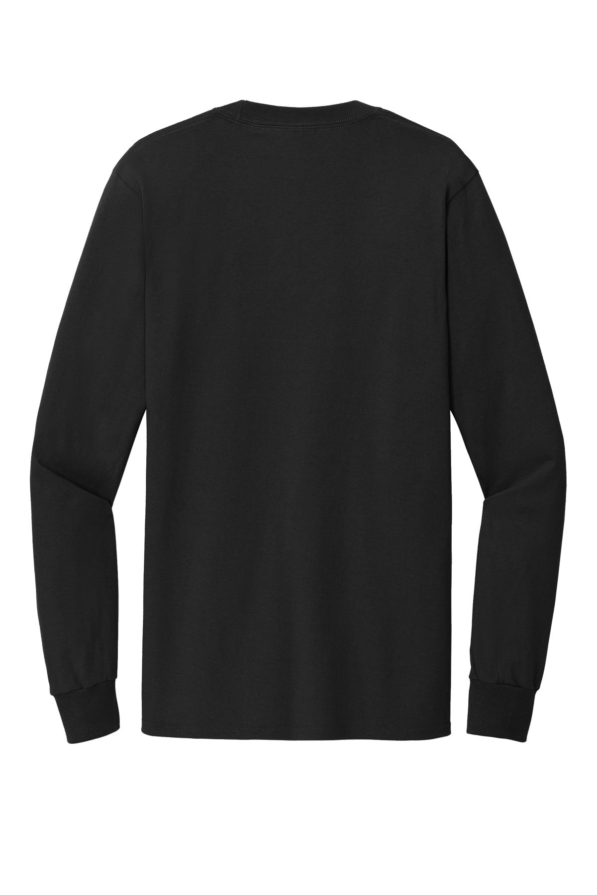 Port & Co Tall Long Sleeve Essential Tee - Jet Black