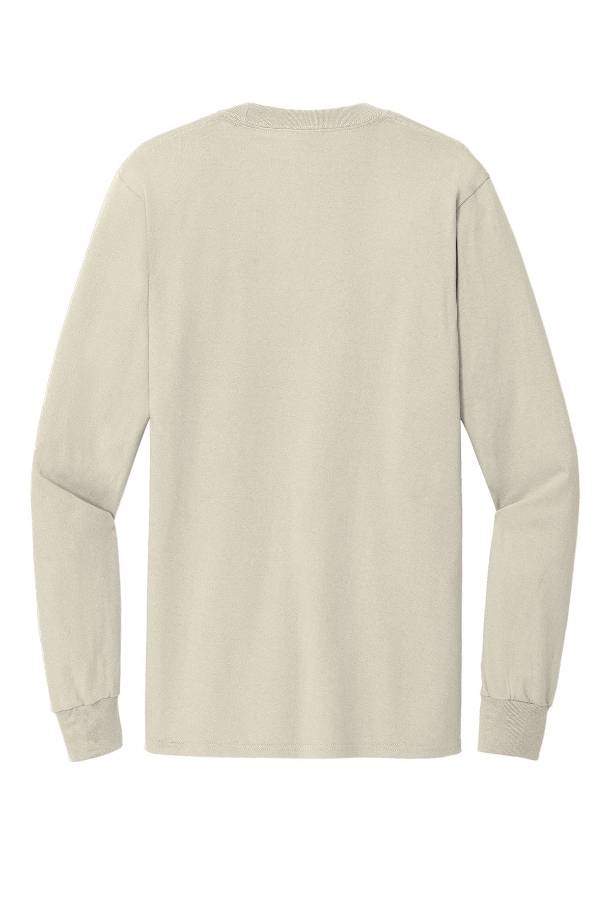Port & Co Tall Long Sleeve Essential Tee - Natural