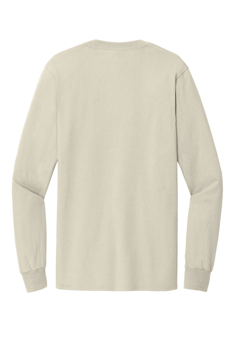 Port & Co Tall Long Sleeve Essential Tee - Natural
