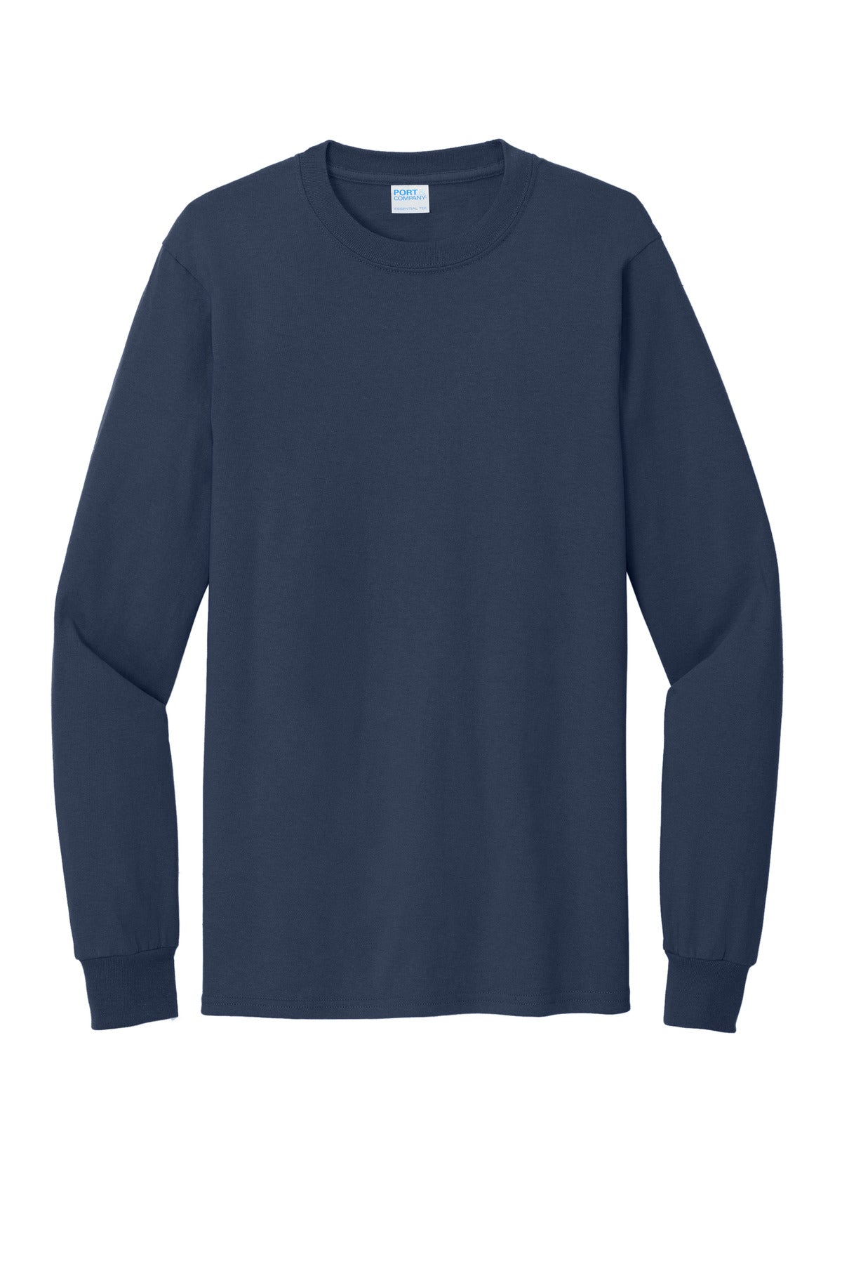 Port & Co Tall Long Sleeve Essential Tee - Navy