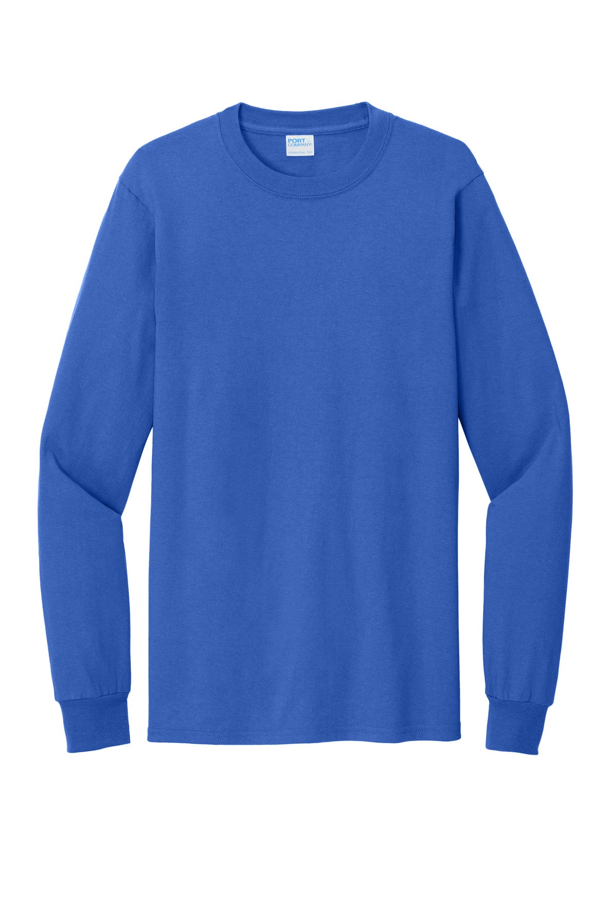 Port & Co Tall Long Sleeve Essential Tee - Royal