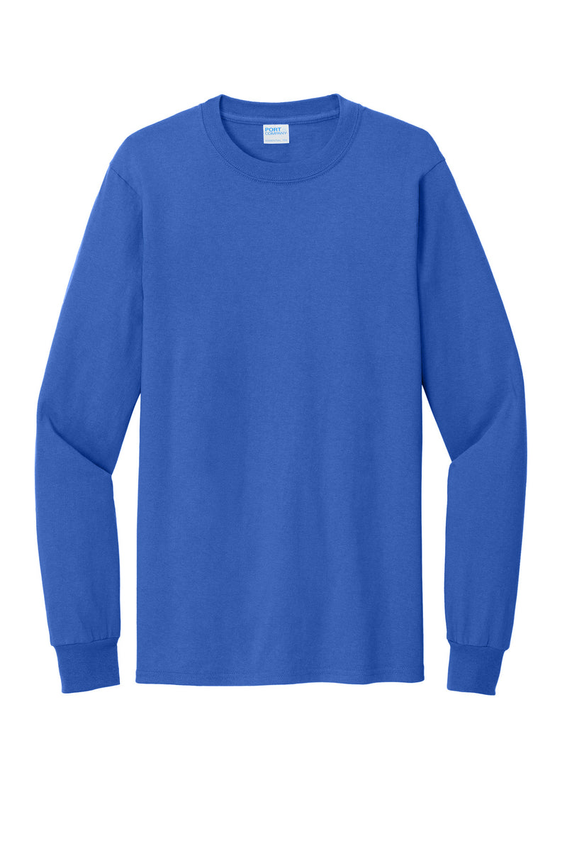 Port & Co Tall Long Sleeve Essential Tee - Royal