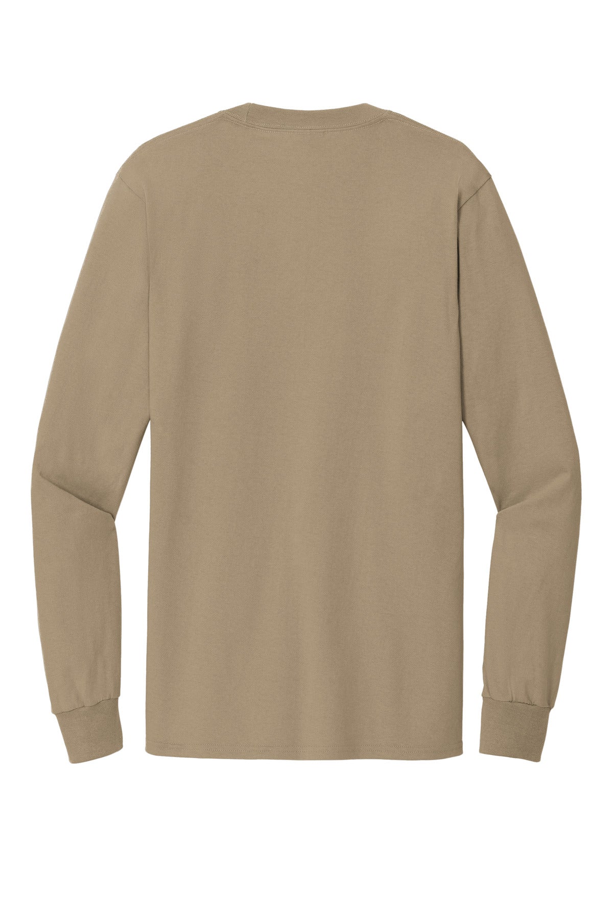 Port & Co Tall Long Sleeve Essential Tee - Sand