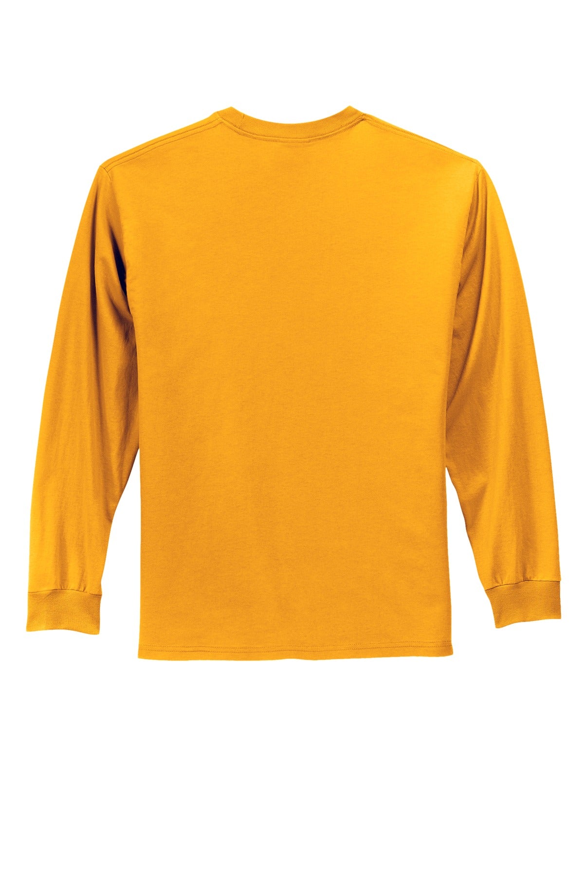 Port & Co Long Sleeve Essential Tee - Gold