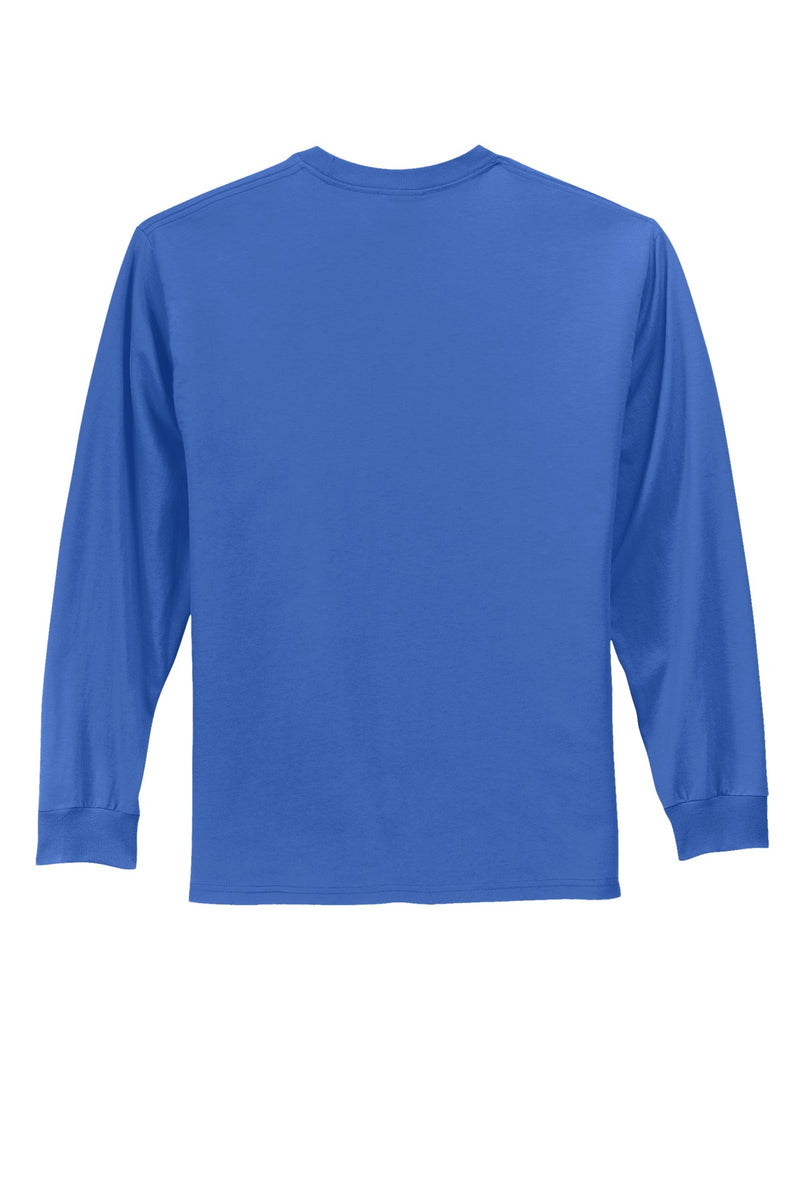 Port & Co Long Sleeve Essential Tee - Royal
