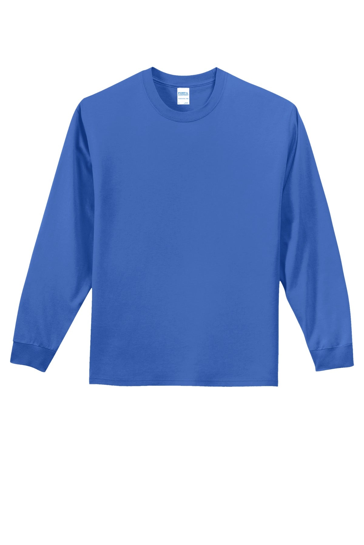 Port & Co Long Sleeve Essential Tee - Royal