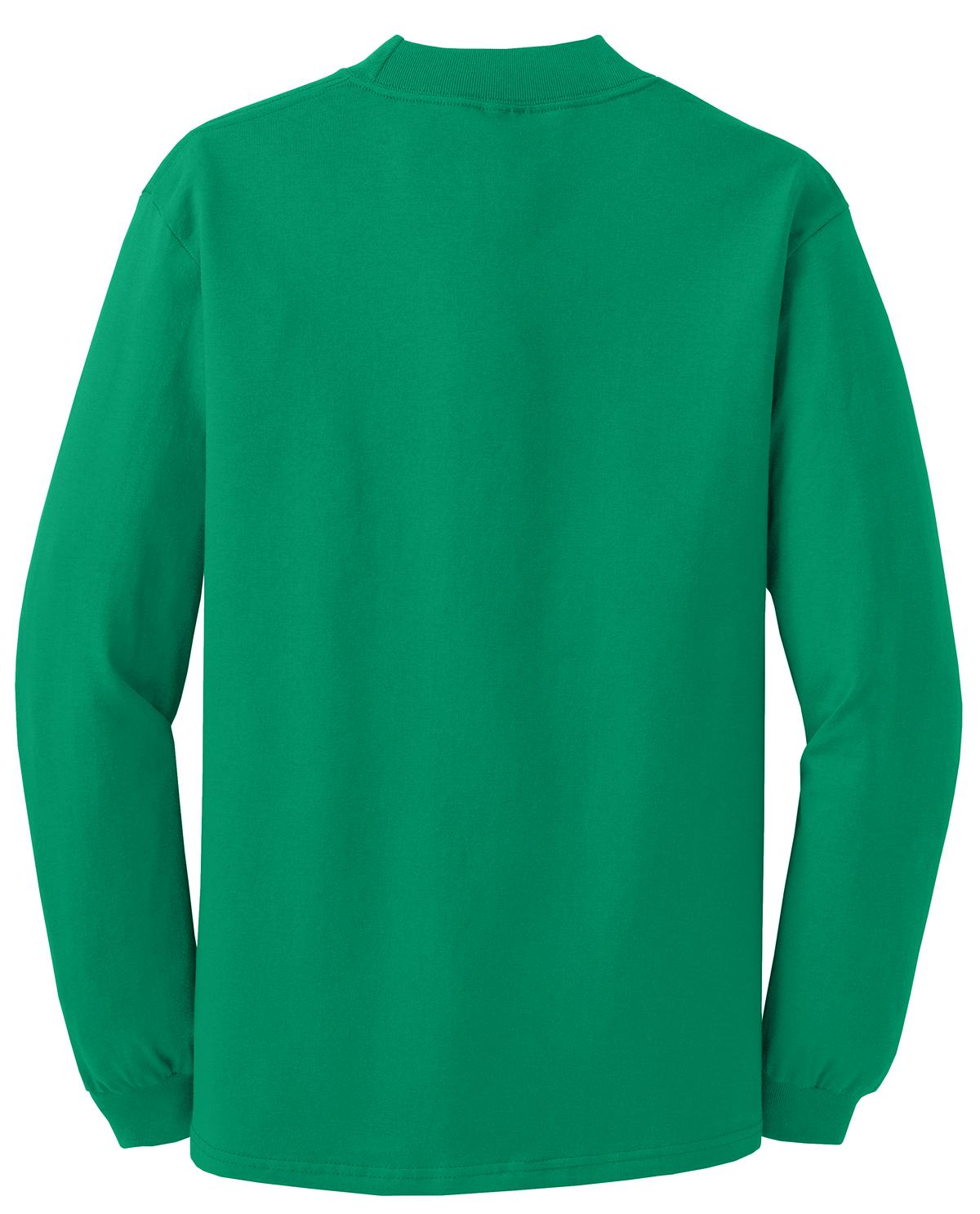 Port & Co Essential Mock Turtleneck - Kelly