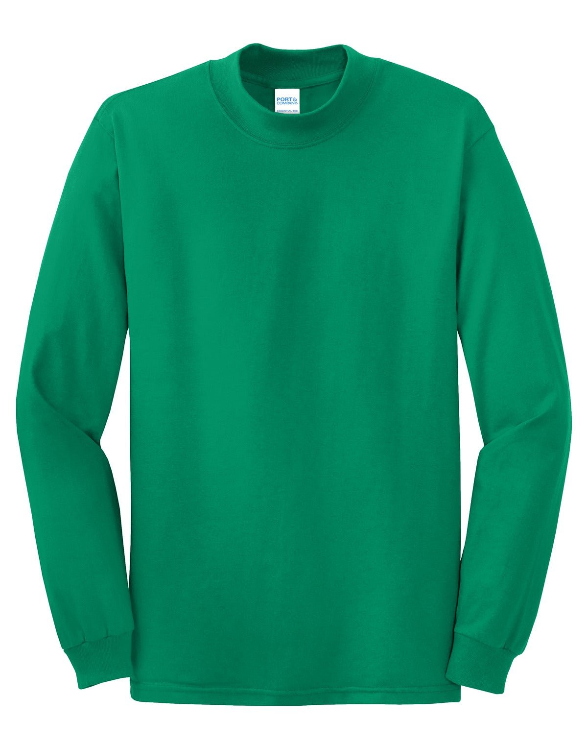 Port & Co Essential Mock Turtleneck - Kelly