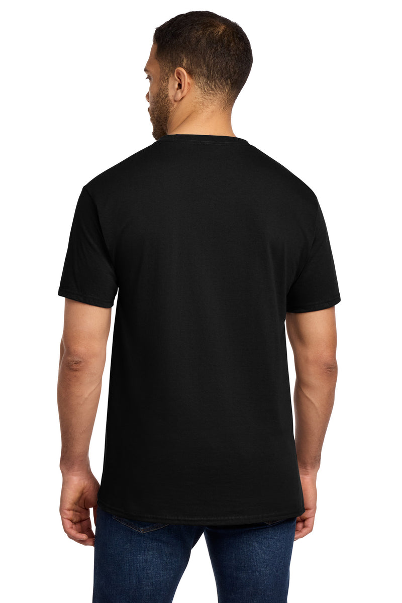 Port & Co Tall Essential Pocket Tee - Jet Black