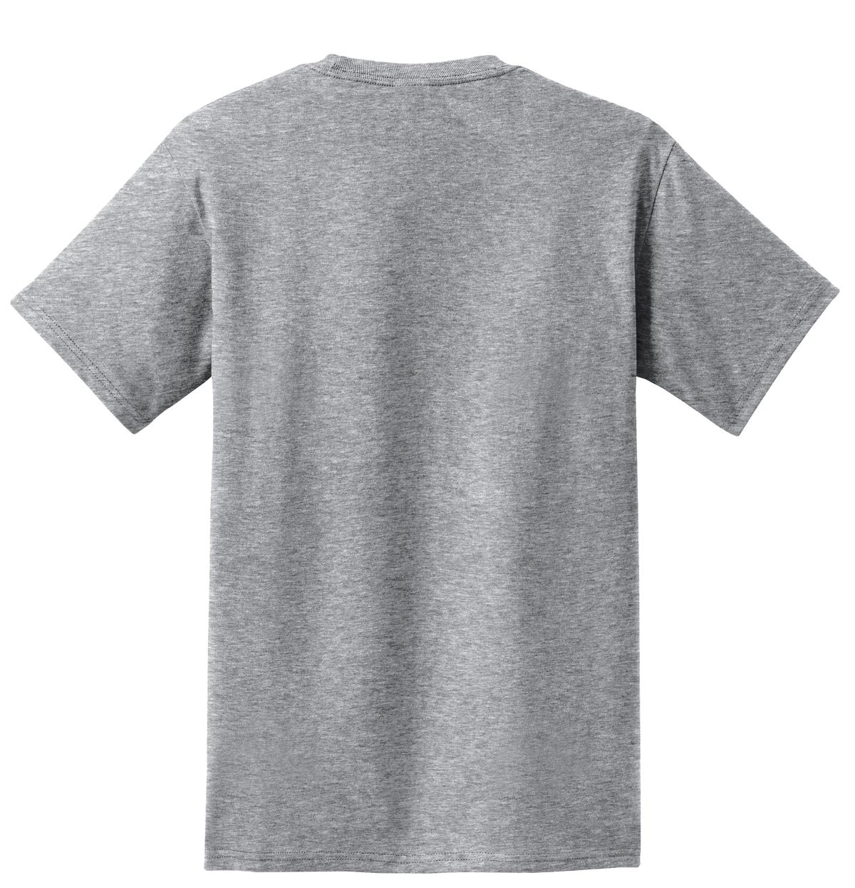 Port & Co Tall Essential Pocket Tee - Athletic Heather