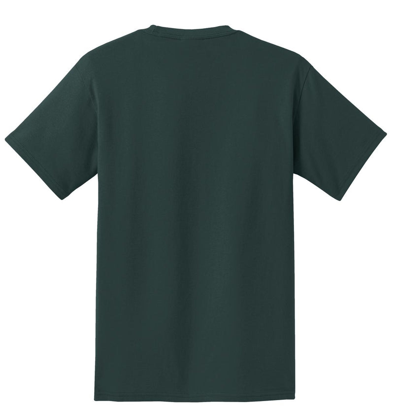 Port & Co Tall Essential Pocket Tee - Dark Green