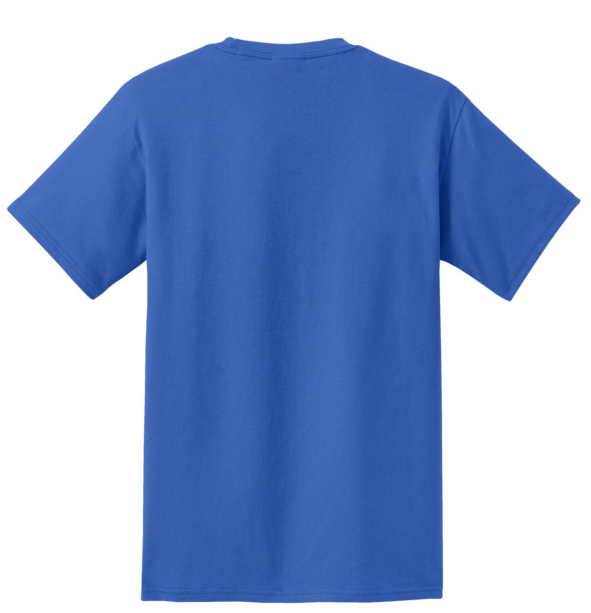 Port & Co Tall Essential Pocket Tee - Royal