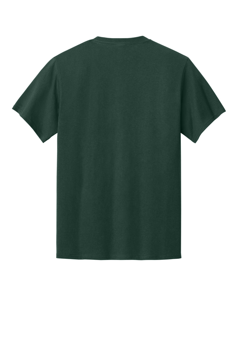 Port & Co Essential Pocket Tee - Dark Green