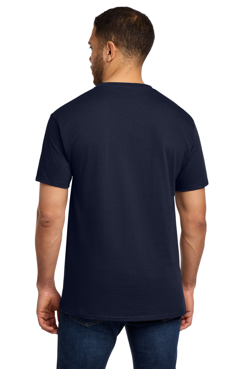 Port & Co Essential Pocket Tee - Deep Navy