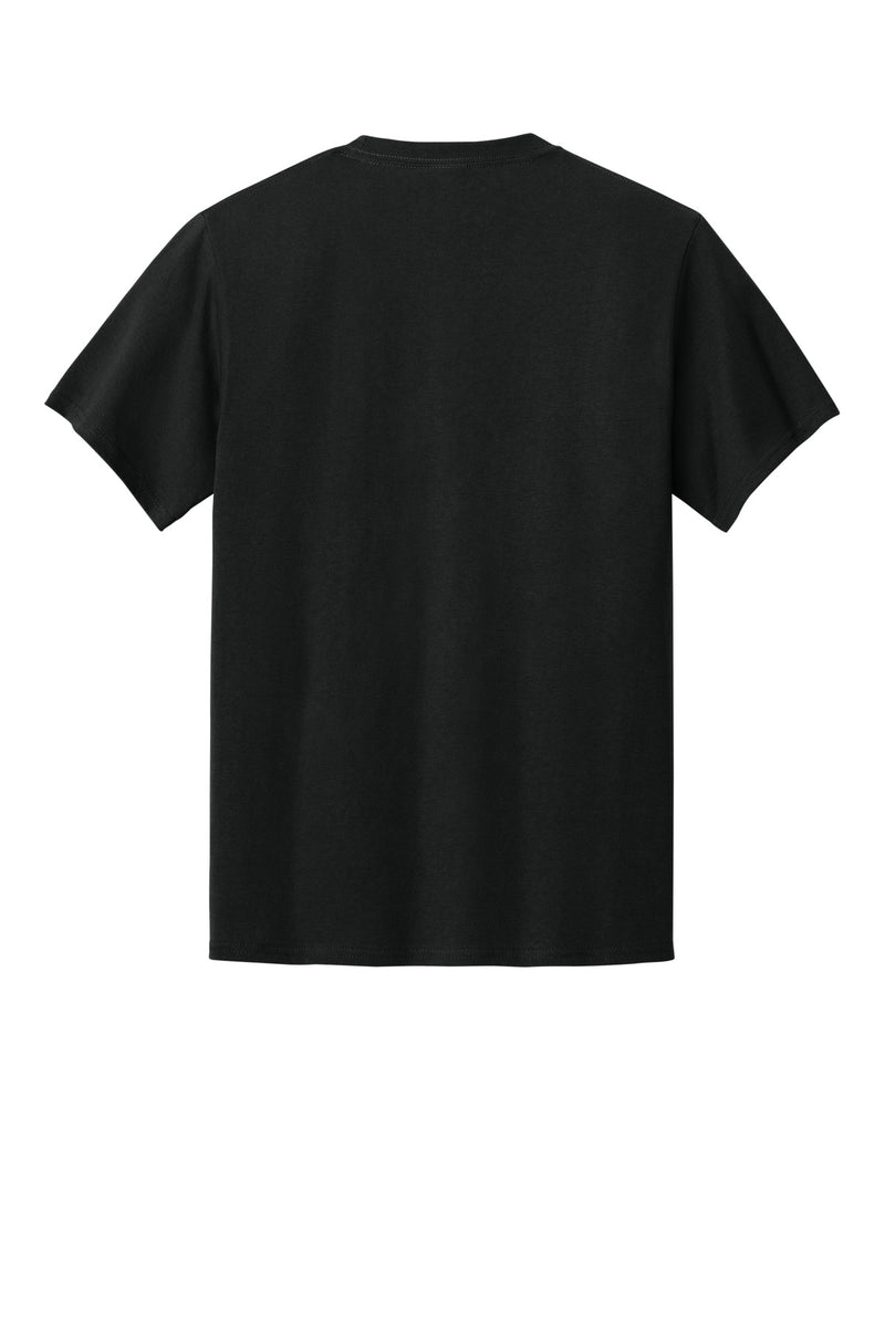 Port & Co Essential Pocket Tee - Jet Black