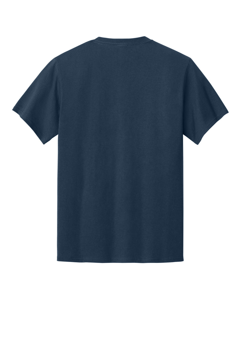 Port & Co Essential Pocket Tee - Navy