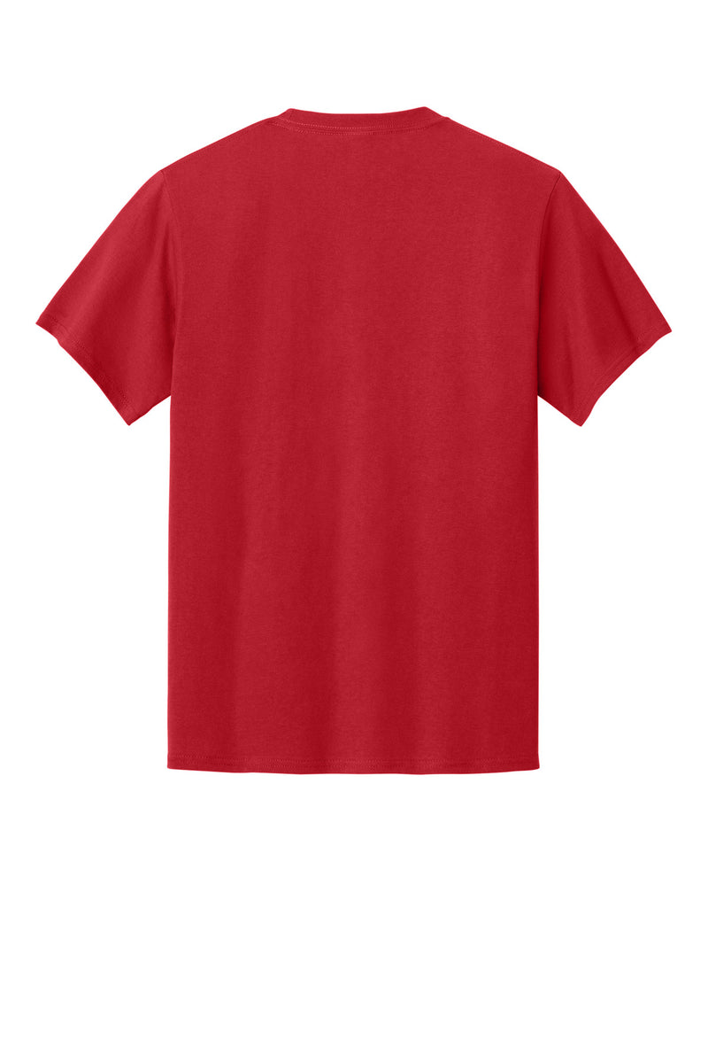 Port & Co Essential Pocket Tee - Red