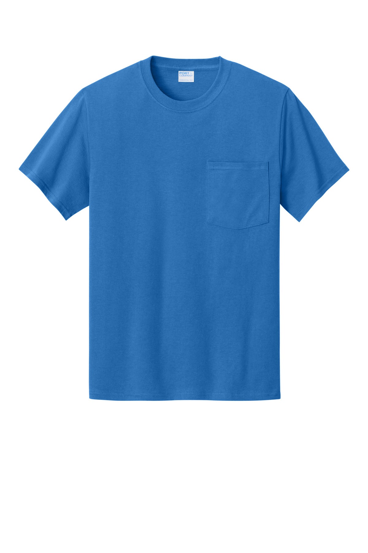 Port & Co Essential Pocket Tee - Royal